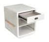 Holton 22" Accent Table with Storage - Pearl | Table d’appoint Holton de 22 po avec rangement - perle