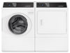 Huebsch® 3.5 Cu. Ft. Front Load Washer and 7 Cu. Ft. Electric Dryer with Pet Plus™ – White  | Laveuse à chargement frontal de 3,5 pi3 et sécheuse électrique de 7 pi3 Huebsch avec Pet PlusMC - blanches