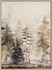 Trees Landscape I Framed Acrylic Painting - 30" x 40"|Peinture acrylique encadrée « Trees Landscape I » - 30 po x 40 po