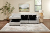 Vault 3-Piece Left-Facing Sectional with Storage Chaise and Two Storage Chairs - Grey | Sofa sectionnel de gauche Vault 3 pièces avec fauteuil long de rangement et 2 fauteuils de rangement - gris