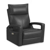 Carlos 31" Top-Grain Genuine Leather Power Reclining Chair with Glider and Swivel –  Grey | Fauteuil à inclinaison électrique Carlos de 31 po en cuir véritable de qualité supérieure avec coulissement et pivotement - gris