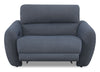 Cindy Crawford Home Kailyn 54" Fabric Power Reclining Chair with Power Headrest - Indigo | Fauteuil à inclinaison électrique Kaia de Cindy Crawford Home de 54 po en tissu avec appuie-tête électrique - indigo