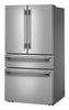 KitchenAid 30 Cu. Ft. French Door Refrigerator - PrintShield Stainless Steel - KRMF336SPS  | Réfrigérateur KitchenAid de 30 pi³ à portes françaises - acier inoxydable PrintShield - KRMF336SPS