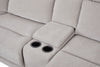 Shaquille O’Neal Home Legacy 6-Piece Right-Facing Power Reclining Sectional with Shaq-o-pedic Comfort - Grey  | Sofa sectionnel de droite à inclinaison électrique Legacy de Shaquille O’Neal Home 6 pièces avec confort Shaq-o-pedi - gris