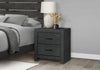 Soren Bedside 2-Drawer Nightstand, 22"W x 24"H - Graphite Grey | Table de nuit Soren de 22 po (L) x 24 po (H) à 2 tiroirs - gris graphite