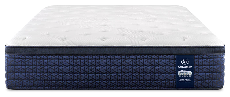 Serta Vanguard Stonebridge Eurotop Medium Queen Mattress 