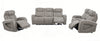 Shaquille O’Neal Home Titan 42" Genuine Leather Power Reclining Chair with Shaq-o-pedic Comfort – Slate | Fauteuil à inclinaison électrique Titan de Shaquille O’Neal Home de 42 po en cuir véritable avec confort Shaq-o-pedic - ardoise