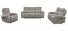 Shaquille O’Neal Home Titan 42" Genuine Leather Power Reclining Chair with Shaq-o-pedic Comfort – Slate | Fauteuil à inclinaison électrique Titan de Shaquille O’Neal Home de 42 po en cuir véritable avec confort Shaq-o-pedic - ardoise