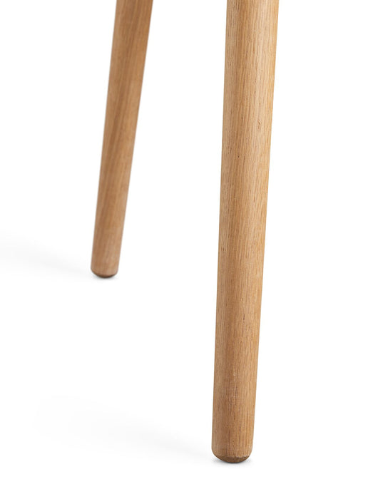 Viola 20\" Modern Round End Table – Natural Oak