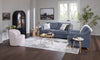 Finesse 81" Contemporary Chenille Fabric Sofa - Flint | Sofa contemporain Finesse de 81 po en tissu de chenille - silex