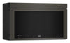 KitchenAid Multifunction Smart Flush Mount Over-the-Range Microwave Oven - Black Ore - YKMMF530PBE | Four à micro-ondes à hotte intégrée intelligent multifonctionnel KitchenAid à installation affleurée - minerai noir - YKMMF530PBE