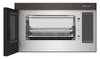 KitchenAid Multifunction Smart Flush Mount Over-the-Range Microwave Oven - Black Ore - YKMMF530PBE | Four à micro-ondes à hotte intégrée intelligent multifonctionnel KitchenAid à installation affleurée - minerai noir - YKMMF530PBE