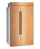 KitchenAid48" 30 Cu. Ft. Built-In Side-by-Side Refrigerator - Panel Ready - KBSN748TPA | Réfrigérateur encastré KitchenAid de 30 pi3 et de 48 po à compartiments juxtaposés - panneau personnalisable - KBSN748TPA