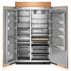KitchenAid48" 30 Cu. Ft. Built-In Side-by-Side Refrigerator - Panel Ready - KBSN748TPA | Réfrigérateur encastré KitchenAid de 30 pi3 et de 48 po à compartiments juxtaposés - panneau personnalisable - KBSN748TPA