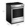 KitchenAid 30” 6.4 Cu. Ft. Slide-In Dual Fuel Range – PrintShield™ Stainless Steel - KSDV730TPS | Cuisinière hybride encastrée KitchenAid de 6,4 pi3 et de 30 po - acier inoxydable PrintShieldMC - KSDV730TPS