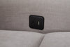 Shaquille O’Neal Home Legacy 6-Piece Right-Facing Power Reclining Sectional with Shaq-o-pedic Comfort - Grey  | Sofa sectionnel de droite à inclinaison électrique Legacy de Shaquille O’Neal Home 6 pièces avec confort Shaq-o-pedi - gris