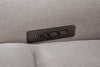 Shaquille O’Neal Home Legacy 6-Piece Right-Facing Power Reclining Sectional with Shaq-o-pedic Comfort - Grey  | Sofa sectionnel de droite à inclinaison électrique Legacy de Shaquille O’Neal Home 6 pièces avec confort Shaq-o-pedi - gris
