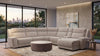 Shaquille O’Neal Home Legacy 6-Piece Right-Facing Power Reclining Sectional with Shaq-o-pedic Comfort - Grey  | Sofa sectionnel de droite à inclinaison électrique Legacy de Shaquille O’Neal Home 6 pièces avec confort Shaq-o-pedi - gris