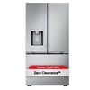 LG 36" 24 Cu. Ft. Counter-Depth MAX™ Zero Clearance™ French-Door Refrigerator - LF24Z6330S | Réfrigérateur LG de 24 pi3 et de 36 po de profondeur comptoir Counter-Depth MAXMC à portes françaises avec système de charnières Zero ClearanceMC   - LF24Z6330S