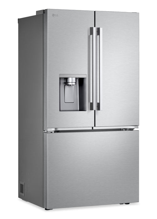 LG 36\" 26 Cu. Ft. Counter-Depth French Door Refrigerator – Stainless Steel - LF26WCH62S