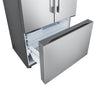 LG 36" 32 Cu. Ft. Standard-Depth MAX® French 3-Door Refrigerator - LF32BSH42S| Réfrigérateur à 3 portes LG de 32 pi3 et de 36 po à portes françaises de profondeur standard MAXMD - LF32BSH42S