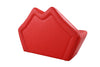 Manhattan Comfort Kiss 61.8" Faux Leather Loveseat - Red|Causeuse Kiss Manhattan Comfort de 61,8 po en similicuir - rouge