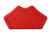 Manhattan Comfort Kiss 61.8" Faux Leather Loveseat - Red|Causeuse Kiss Manhattan Comfort de 61,8 po en similicuir - rouge