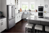 Maytag 30" 19.6 Cu. Ft. French-Door Refrigerator - Fingerprint Resistant Stainless Steel - MFB2055FR… | Réfrigérateur Maytag de 19,6 pi³ et de 30 po à portes françaises - acier inoxydable résistant aux tr…