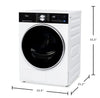 Midea 4.4 Cu Ft. Compact Heat Pump Dryer with Wrinkle Care – White - MLHE31S2BBW | Sécheuse compacte Midea de 4,4 pi³ avec pompe à chaleur et antifroissement - blanche - MLHE31S2BBW