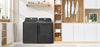 Midea 5.1 Cu. Ft. Smart Agitator Washer – Black - MLTW51A2BGG | Laveuse intelligente Midea de 5,1 pi3 avec agitateur - noire - MLTW51A2BGG