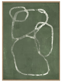 Growth I Framed Canvas - 30