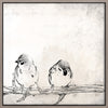 Gathering II Framed Canvas - 22" x 22" |Toile décorative encadrée « Gathering II » - 22 po x 22 po