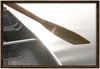Boats Paddle Framed Linen Finish - 25" x 37"|Œuvre d’art encadrée au fini lin « Boats Paddle » - 25 po x 37 po