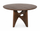 Neo Dining Table, 47"W Round – Brown
