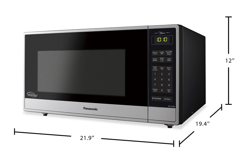 Panasonic Evolved Genius® Microwave with Cyclonic Inverter Technology – Stainless Steel - NNST765SC