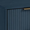 Manhattan Comfort Granville Modern Nightstand with Full Extension Drawer - Midnight Blue|Table de nuit moderne Granville de Manhattan Comfort avec 1 tiroirs à extension complète - bleu minuit