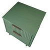Manhattan Comfort Granville Modern Nightstand with 2 Full Extension Drawers - Sage Green|Table de nuit moderne Granville de Manhattan Comfort avec 2 tiroirs à extension complète - vert sauge