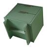 Manhattan Comfort Granville Modern Nightstand with 2 Full Extension Drawers - Sage Green|Table de nuit moderne Granville de Manhattan Comfort avec 2 tiroirs à extension complète - vert sauge