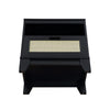 Manhattan Comfort Sheridan Modern Cane Nightstand - Black|Table de nuit moderne Sheridan de Manhattan Comfort avec cannage - noire