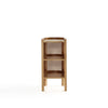 Manhattan Comfort Versailles End Table - Natural Cane|Table de bout Versailles de Manhattan Comfort - canne naturelle