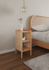 Manhattan Comfort Versailles End Table - Natural Cane|Table de bout Versailles de Manhattan Comfort - canne naturelle
