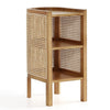Manhattan Comfort Versailles End Table - Natural Cane|Table de bout Versailles de Manhattan Comfort - canne naturelle