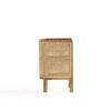 Manhattan Comfort Versailles End Table - Natural Cane|Table de bout Versailles de Manhattan Comfort - canne naturelle