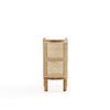 Manhattan Comfort Versailles End Table - Natural Cane|Table de bout Versailles de Manhattan Comfort - canne naturelle