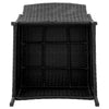 Manhattan Comfort Imperia Steel Rattan 4-Piece Patio Conversation Set with Cushions - Grey|Ensemble de conversation Imperia de Manhattan Comfort 4 pièces en acier et en rotin avec coussins pour la terrasse - gris