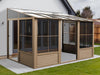 Gazebo Penguin Florence - Wall Mounted Solarium 8x16 Polycarbonate Roof|Gazebo Penguin Florence - Solarium mural 8x16 Toit de polycarbonate