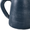 8.75” Terracotta Vase with Handle – Blue  | Vase de 8,75 po en terre cuite avec poignée - bleu