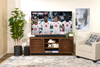 Wilder 68" Traditional TV Stand with Storage and Cable Management for TVs up to 78" – Dark Brown | Meuble pour téléviseur traditionnel Wilder de 68 po avec rangement et système de gestion des câbles pour téléviseurs jusqu’à 78 po - brun foncé
