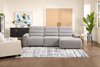 Shaquille O’Neal Home Prestige 3-Piece Right-Facing Sectional with Power Reclining – Grey | Sofa sectionnel de droite Prestige de Shaquille O’Neal Home 3 pièces avec inclinaison électrique - gris