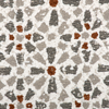 Made in Canada Customizable Sofa Lab Round 38" Fabric Ottoman – Copper Accent Fabric | Pouf courbé personnalisable de Sofa Lab de 38 po fabriqué au Canada en tissu - tissu décoratif Copper